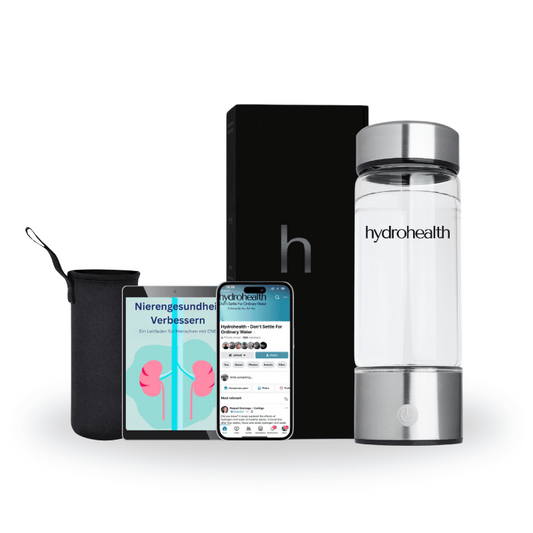 HydroHealth™ Wasserstoff-Wasserflasche
